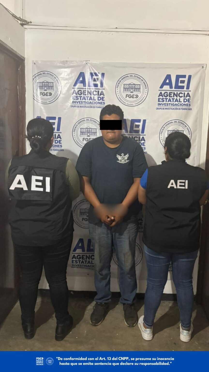 Fiscalía de Oaxaca detiene a una persona por feminicidio cometido en ...