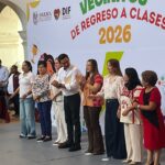 DIF Municipal entrega útiles escolares a niñas y niños de Oaxaca de Juárez