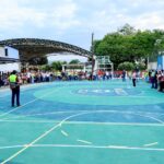 Ray Chagoya entrega cancha rehabilitada en Pueblo Nuevo