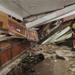 Derrumbe en bar de España deja 13 heridos y provoca momentos de pánico