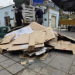 Gobierno Municipal mantiene acciones de limpieza en el Zócalo de Oaxaca de Juárez