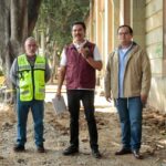 Ray Chagoya supervisa trabajos de conservación y mejoramiento en el Panteón General de Oaxaca de Juárez