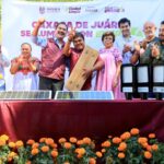Ray Chagoya entrega luminarias para mejorar la seguridad en panteones de Oaxaca de Juárez